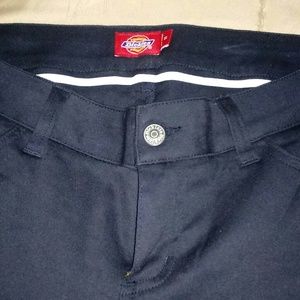 DICKIES SZ 12 NAVY BLUE LOW RISE PANTS